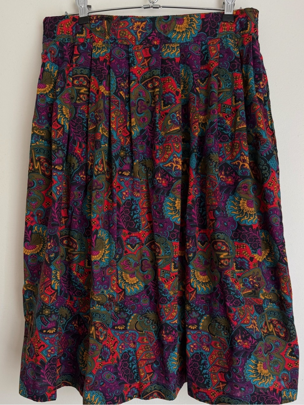 Vintage Psychedelic Paisley skirt